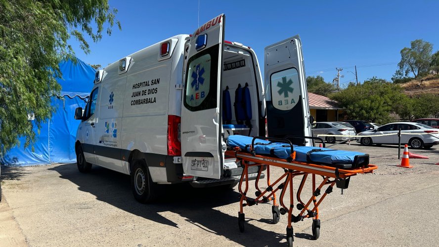 3 nuevas ambulancias llegan al Hospital San Juan de Dios de Combarbalá